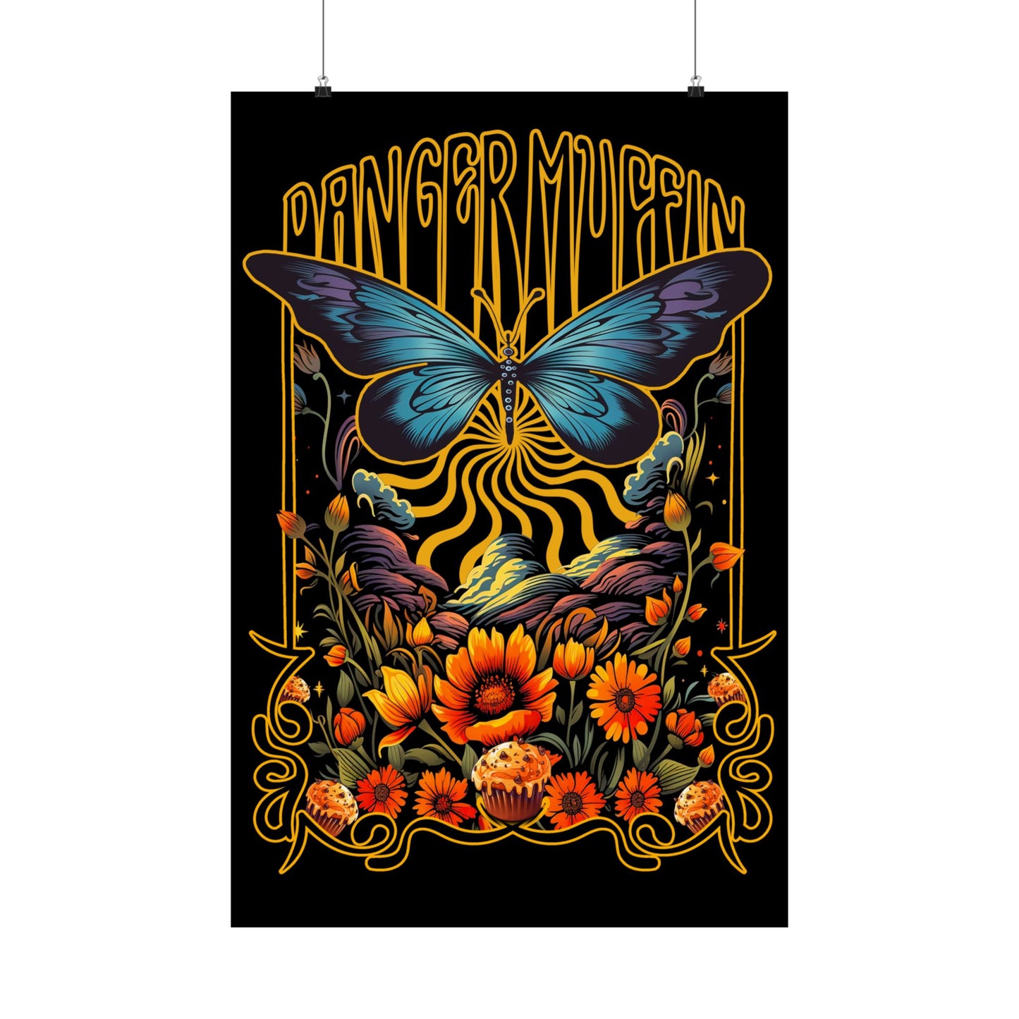 Dangermuffin Black Poster