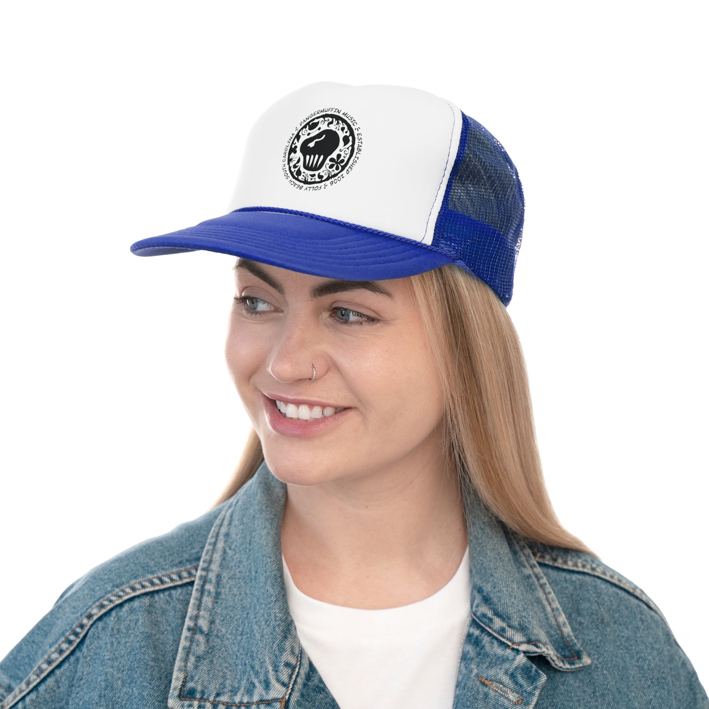Dangermuffin 'Founders' Logo Trucker Cap